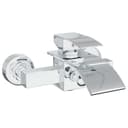 vidaXL Regenduschkopf Duschmischer Chrom Modernes Design Bild 2