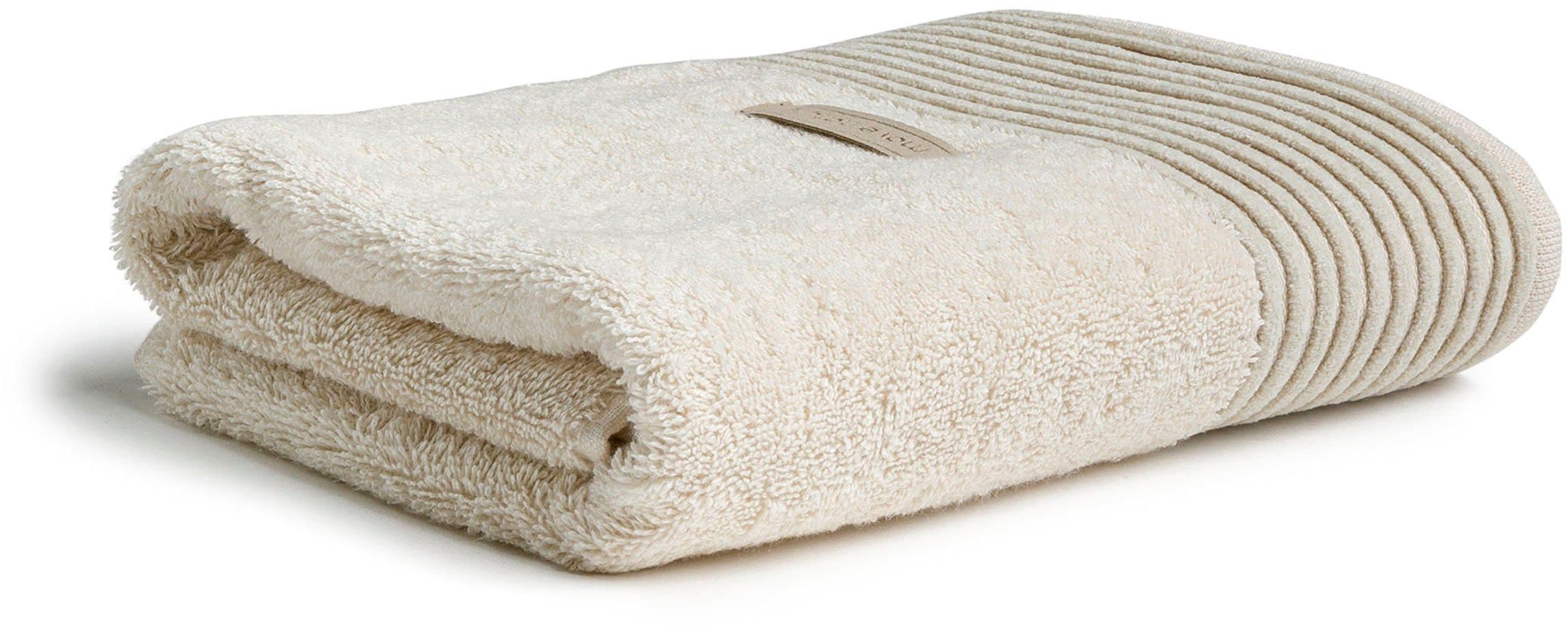 Möve Handtuch Wellness Uni Chenillebiesen Walkfrottier - Bild 2