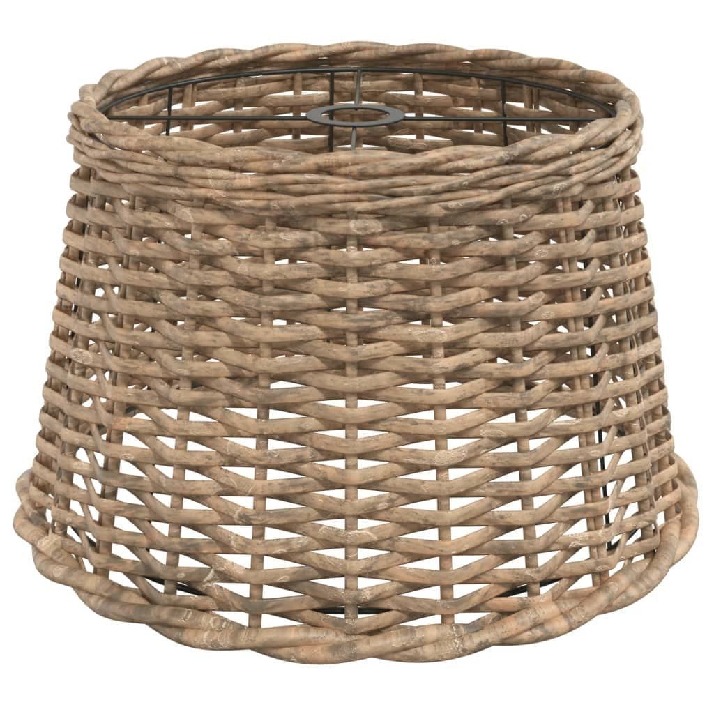vidaXL Lampenschirm Braun Ø45x28 cm Korbweide - Bild 2