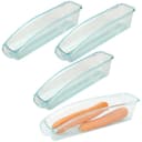 Bestlivings Aufbewahrungskorb mit Griff, Transparent, Kunststoff Bild 2
