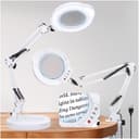 VIVIHEYDAY Lupenlampe 10X LED mit Licht und Ständer Bild 2