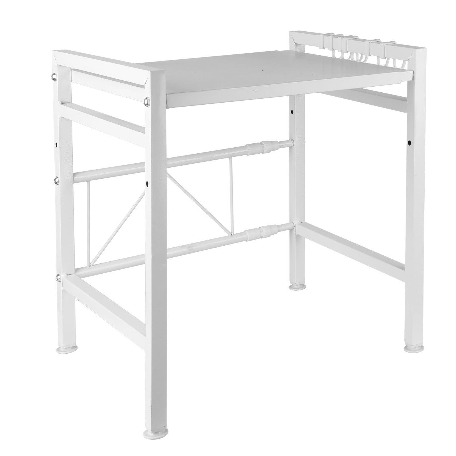 JEOBEST Mikrowellenregal Weiß Verstellbar 2/3 Stufig - Bild 2