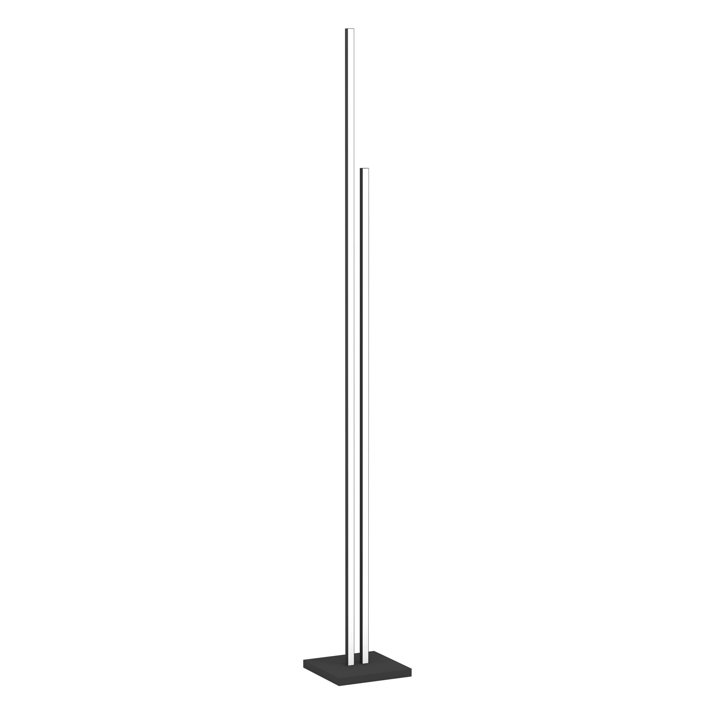 EGLO LED Stehlampe Cannigiona Schwarz/Weiß Fußtrittschalter - Bild 2