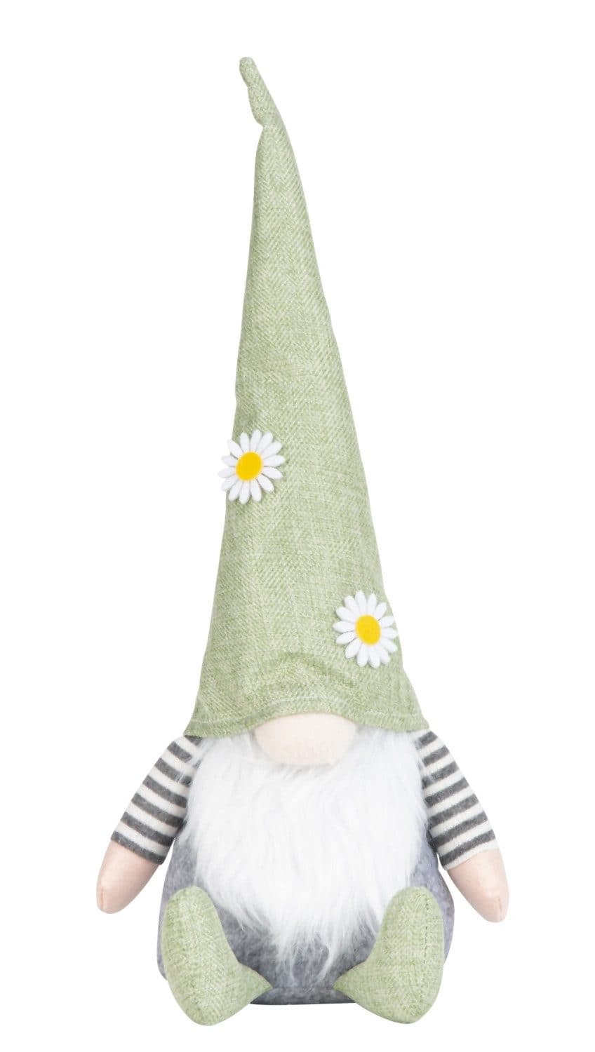 Mel-O-Design Wichtel Frühling Sommer Zwerg Gnom mit Blumenmütze - Bild 2
