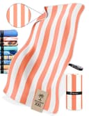 NirvanaShape Strandtuch XXL Mikrofaser Sandfrei mit Schlaufe Bild 2