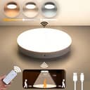 PRIISF LED Deckenleuchte mit Radar-Bewegungssensor & Akku, dimmbar, weiß Bild 2