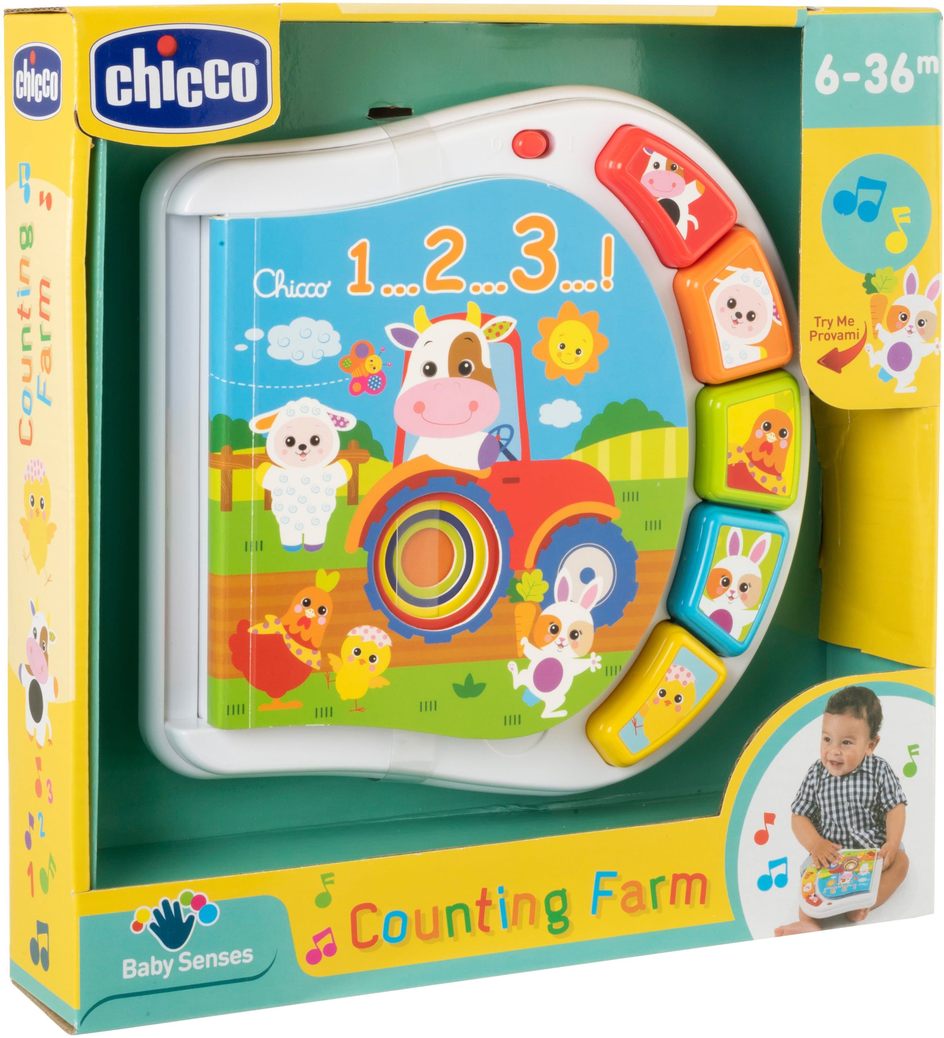 Chicco Lernspielzeug Zahlen Farmbuch Bunt Interaktiv - Bild 2