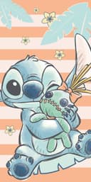 Lilo & Stitch Badetuch 100% Baumwolle Grün/Orange Bild 2
