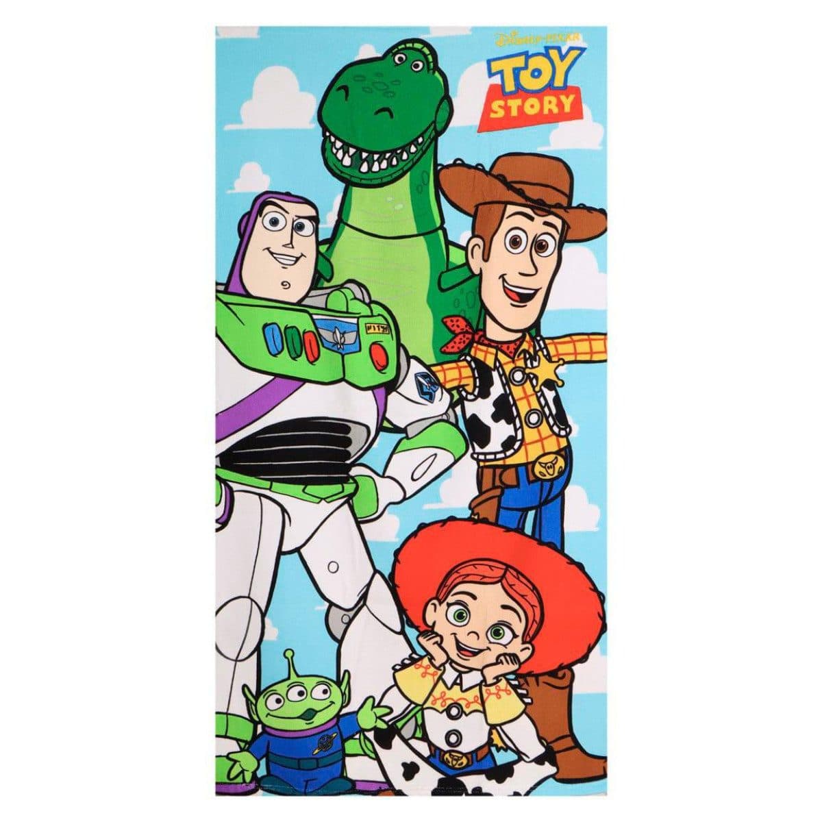 Disney Pixar Toy Story Kinder Badetuch Polyester 70x140 cm - Bild 2