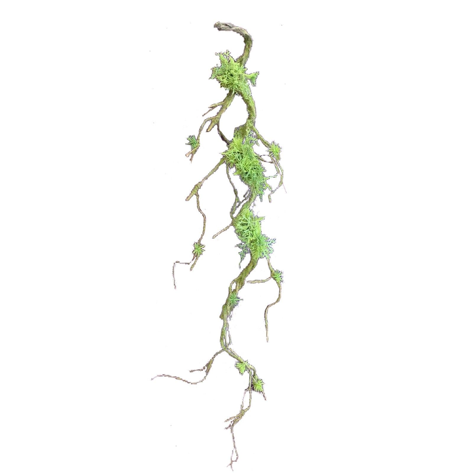 HTI-Living Kunstblume Moos Girlande Hellgrün 108 cm