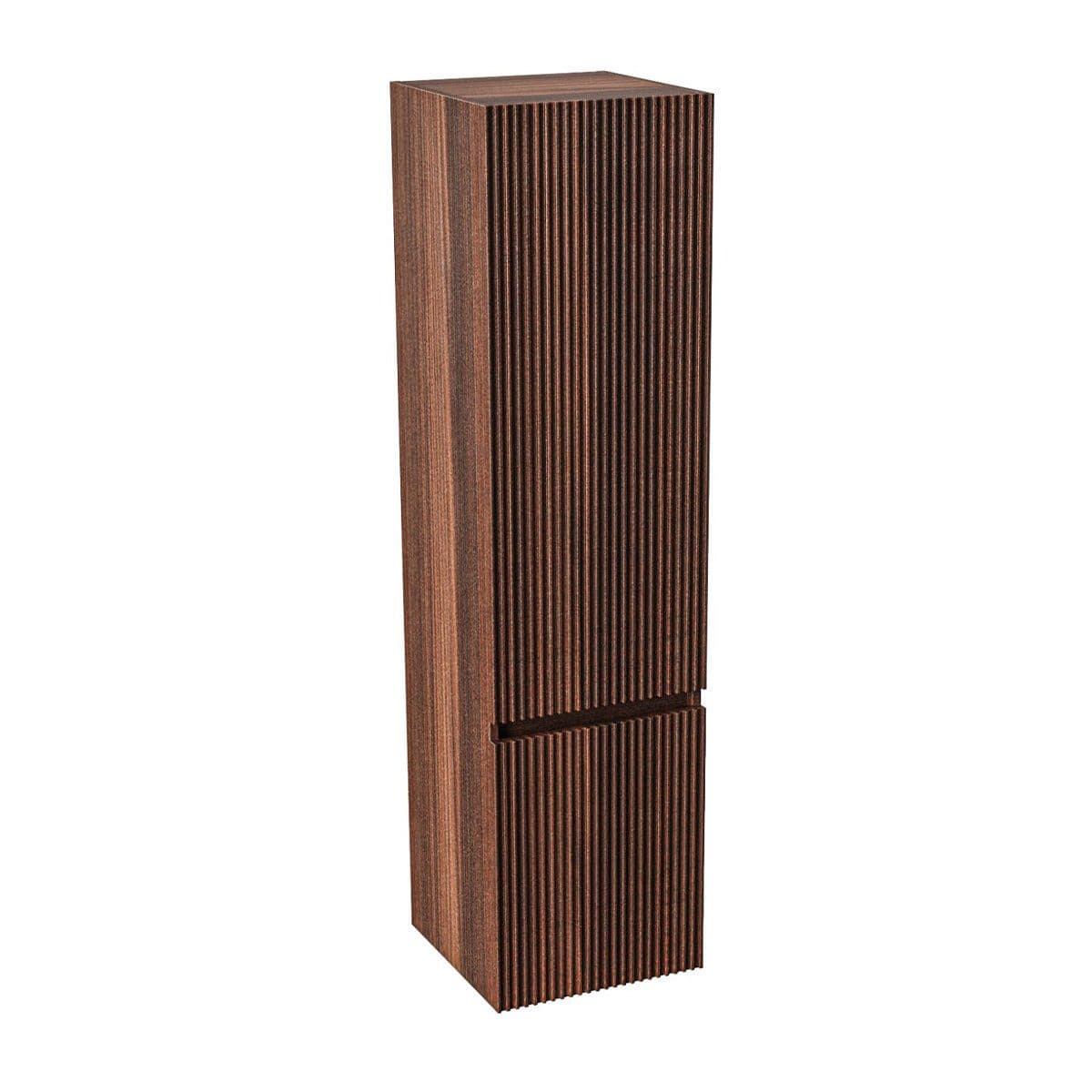 Belvit TRIONA Säulenschrank 135cm 2 Türen Grifflos Softclose - Bild 2