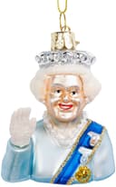 SIKORA Christbaumschmuck Queen Elizabeth besondere Weihnachtskugel Glas Anhänger – BS011 Bild 2