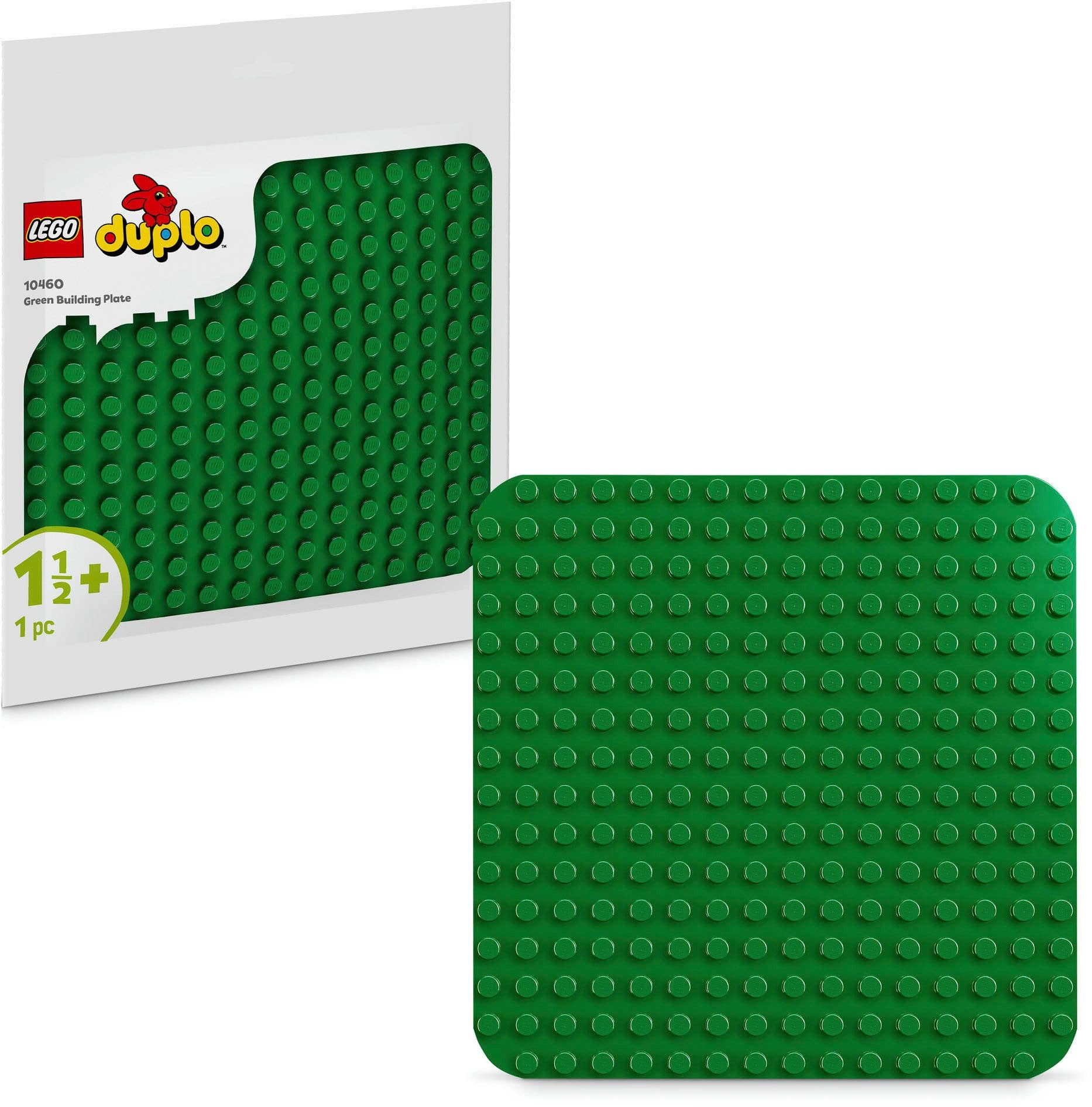LEGO DUPLO Bauplatte in Grün 25x25 cm - Kunststoff Spielbaustein - Bild 2