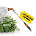 Hecht Bewässerungsbrause 10 Sprühmuster 67 cm Länge Orange Bild 2