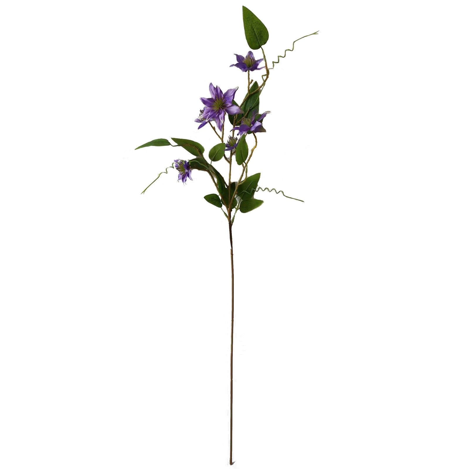 HTI-Living Kunstblume Lila Flora Clematis 89 cm - Bild 2