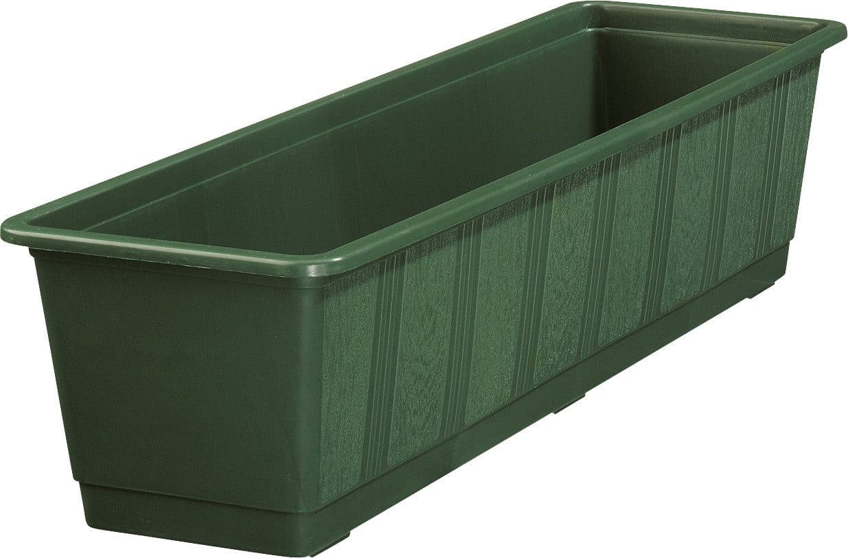 Geli Blumenkasten Standard 60 cm Dunkelgrün Kunststoff