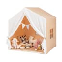COSTWAY Spielzelt Spielhaus mit Flaggen und Spielmatte Bild 2