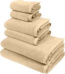 Bruno Banani Handtuch-Set Lana 6-tlg. Beige Baumwolle 600g/m² Bild 2