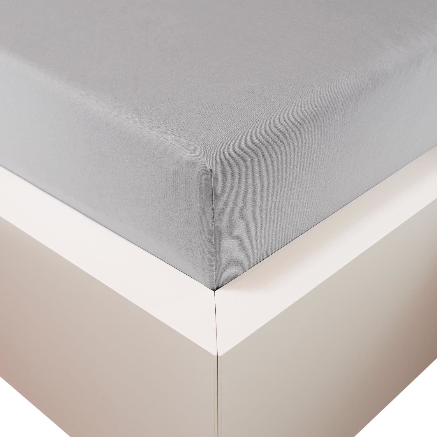 Traumschloss Spannbettlaken Premium Plus Jersey Silber - Bild 2