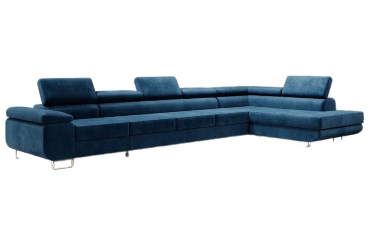 Luxusbetten24 Schlafsofa Designer Sofa Maxi mit Samtbezug - Bild 2
