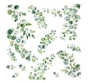 nikima Wandtattoo Eukalyptus Ranken Aquarell Grün PVC-Folie Bild 2