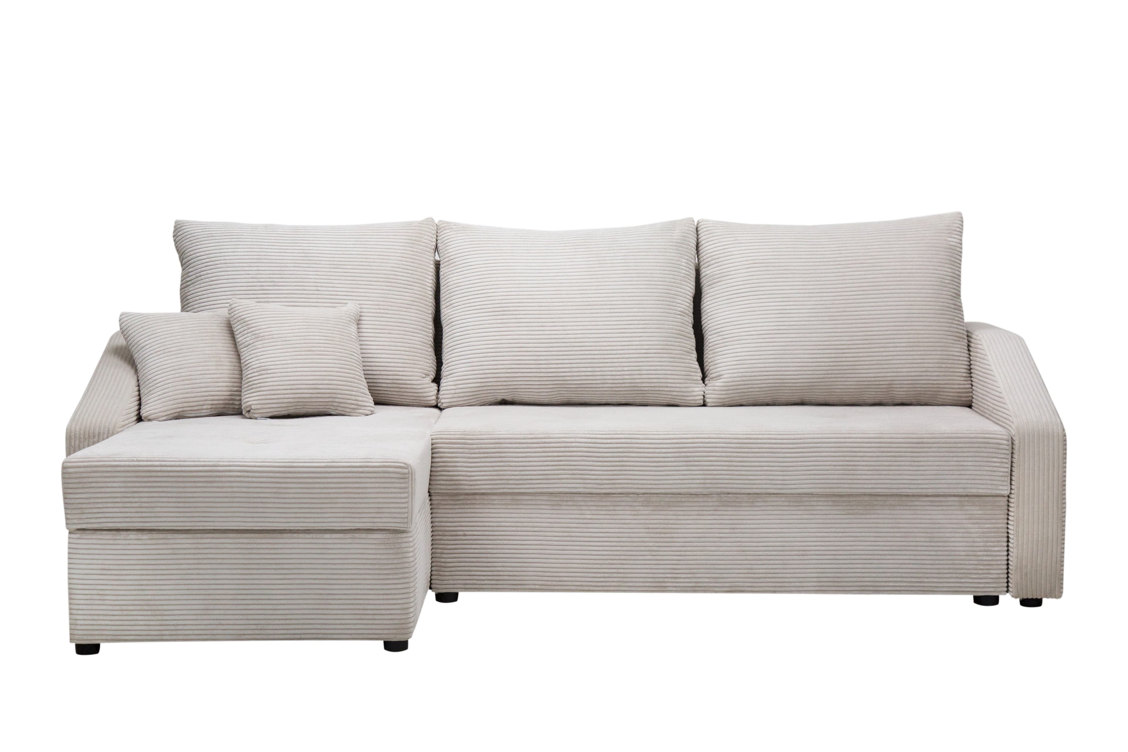 Konstanta Möbelhaus Ecksofa Mix Boxspringsofa mit Bettfunktion Grau - Bild 2