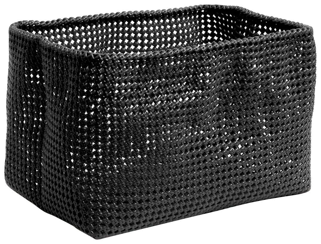 Möve Aufbewahrungskorb TUBE klein Schwarz/Weiß Biegsam - Bild 2