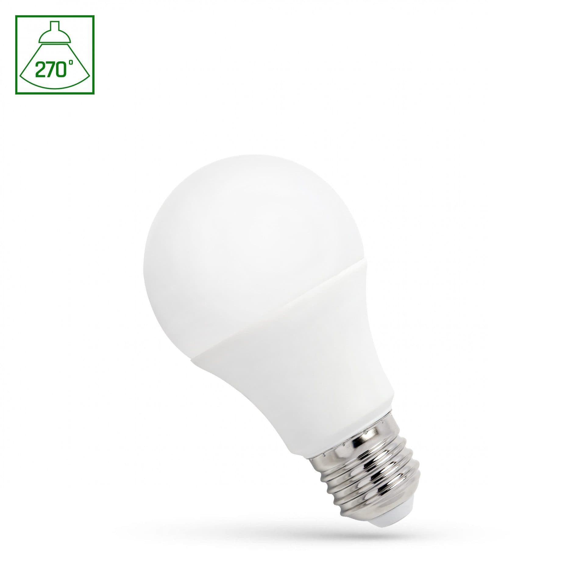 Spectrum LED-Leuchtmittel E27 A60 9W Kaltweiß 6000K 840lm