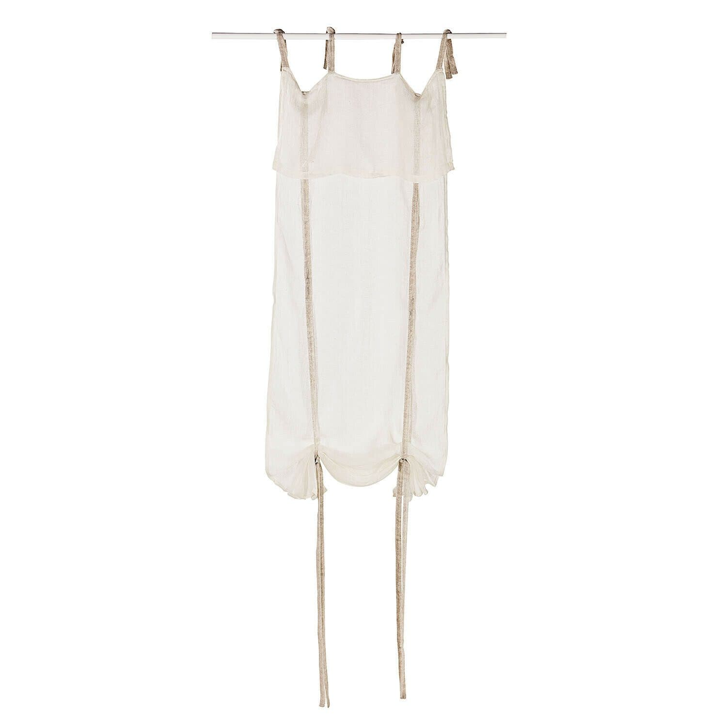 Mirabeau Scheibengardine Febe Offwhite Leinen Landhaus-Look - Bild 2