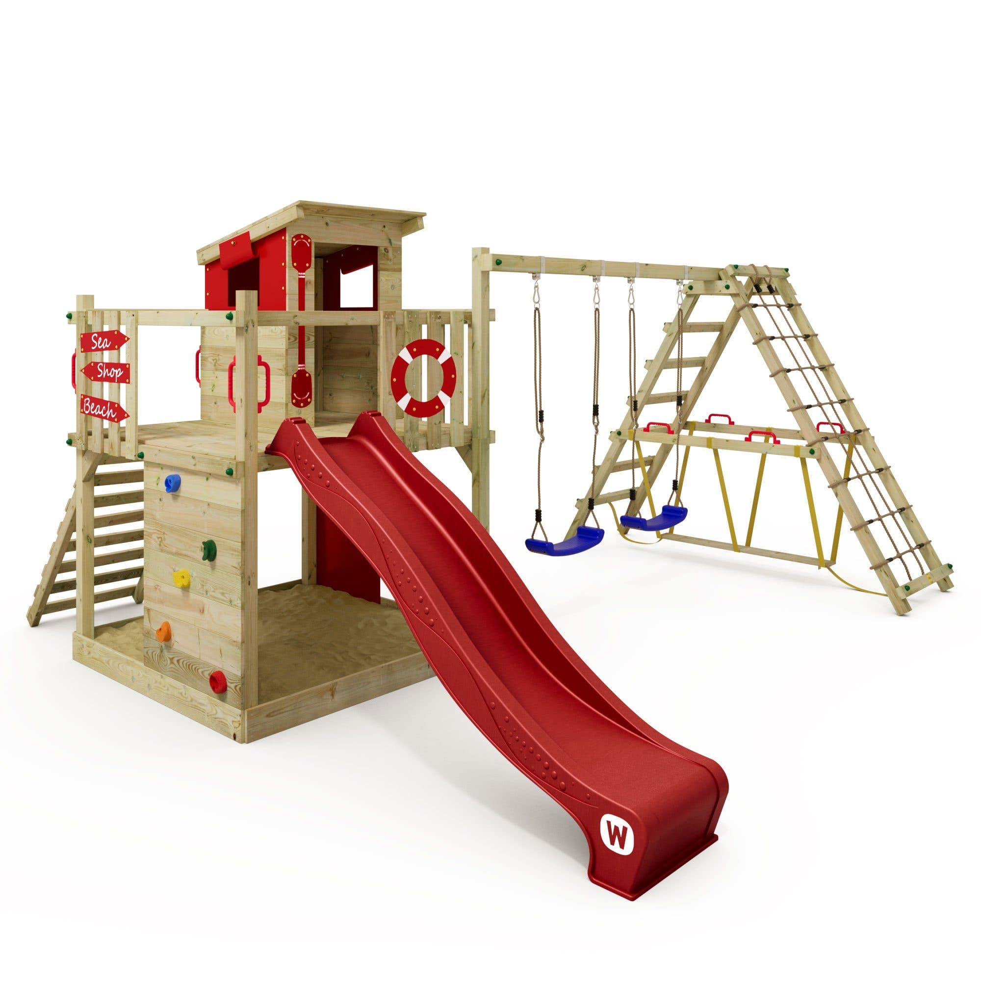 Wickey Spielturm Smart Surf mit Rutsche und Schaukel - Bild 2