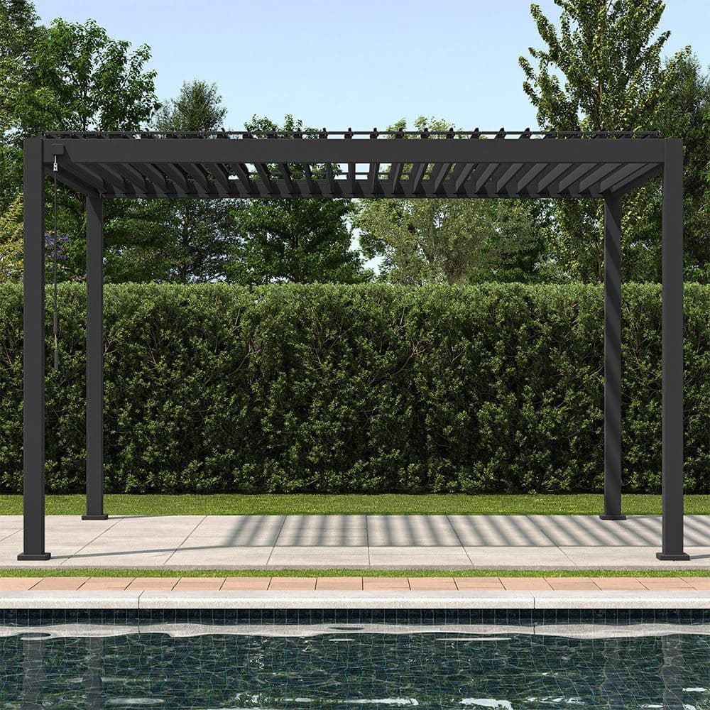 Mirador Pergola 111DA Pavillon mit Lamellendach Aluminium Anthrazit - Bild 2