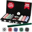 Kyto Poker Set 300-tlg. Schwarz Aluminiumkoffer Bild 2