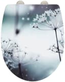 WENKO WC-Sitz Polar Hochglanz Blau/Grau/Silber mit Easy-Close Bild 2