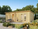 Fjordholz Gartenhaus Mali 28 E Pultdach Fichte massiv Bild 2