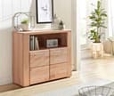 OTTO HOME Kommode Celle 90cm Kernbuche Fronten Massivholz Bild 2