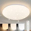 Nettlife LED Deckenleuchte Sternenhimmel Dimmbar mit Fernbedienung 28CM Bild 2