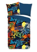JACK Jugendbettwäsche Graffiti Street Art Style Bunt Mikrofaser Bild 2