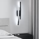 Riserva LED Wandleuchte Schwarz 16W 6500K Modern Bild 2