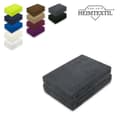 EXKLUSIV HEIMTEXTIL Spannbettlaken Frottee Premium Anthrazit Bild 2