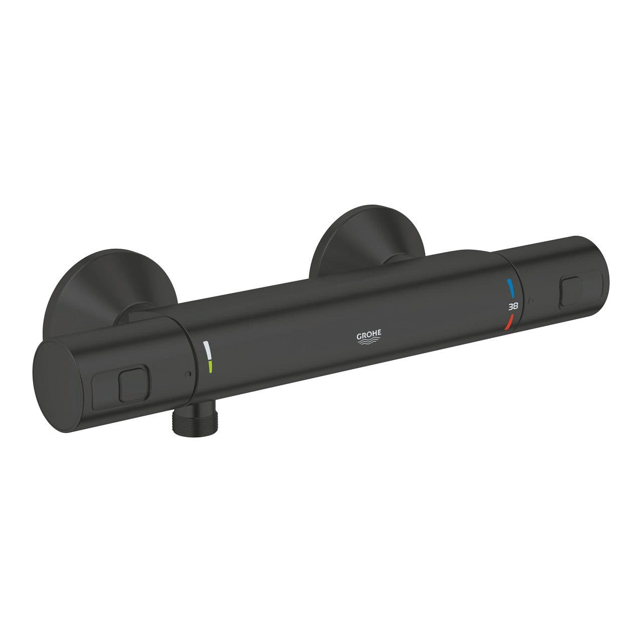 Grohe Duscharmatur Precision Start Thermostat-Brausebatterie Matte Black