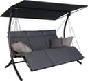Angerer Hollywoodschaukel Swing Smart stone TOPSELLER Grau Bild 2