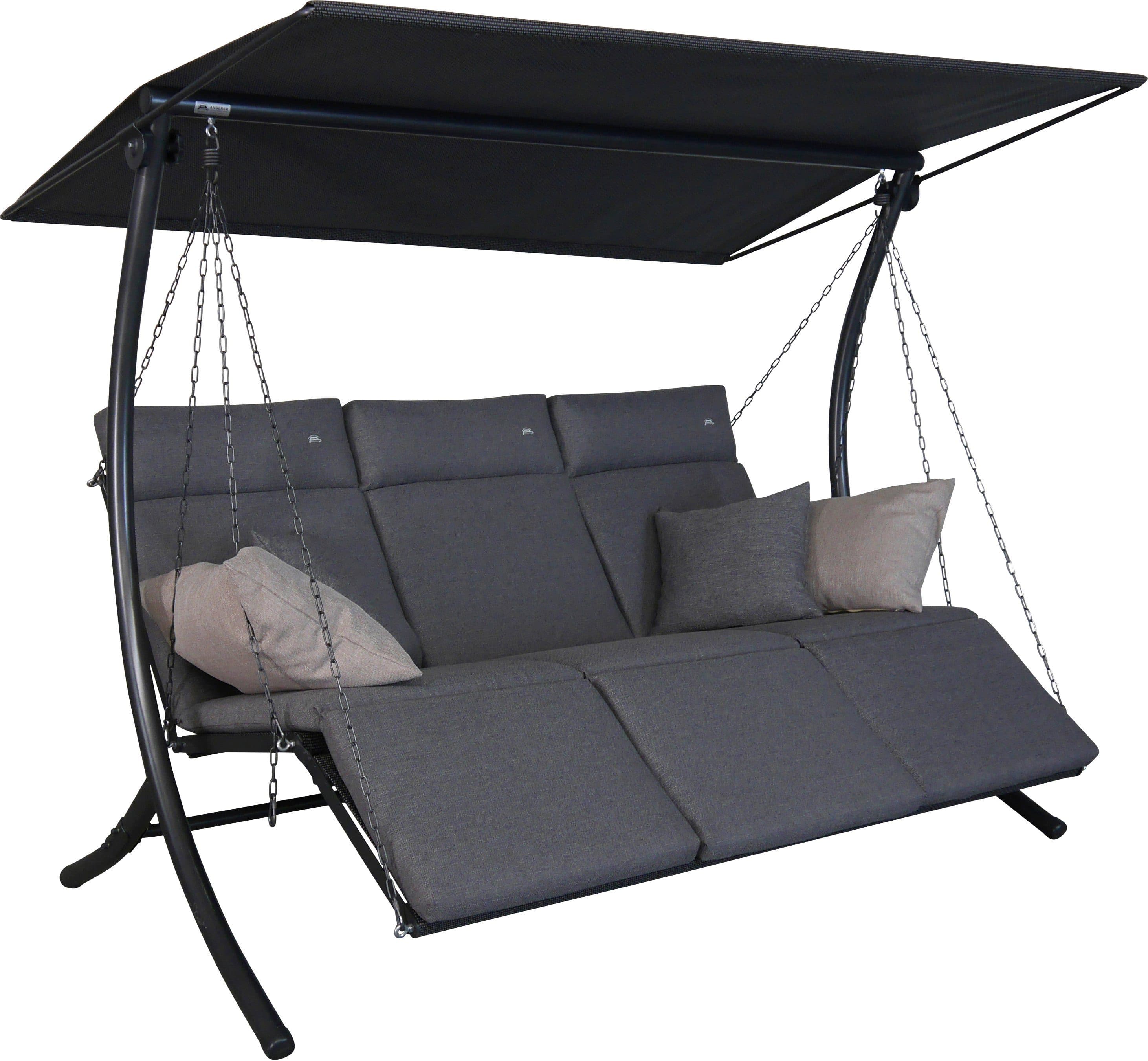 Angerer Hollywoodschaukel Swing Smart stone TOPSELLER Grau - Bild 2