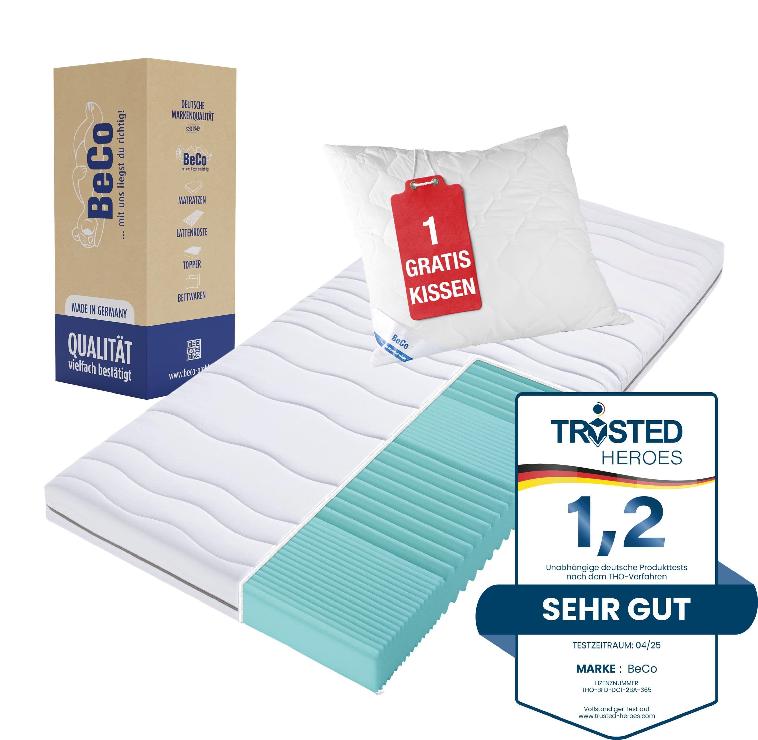 BeCo Mona Basic Komfortschaummatratze 7 Zonen 14 cm Höhe - Bild 2