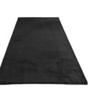 Vimoda Teppich Wohnzimmer Kurzflor Schwarz Modern Bild 2