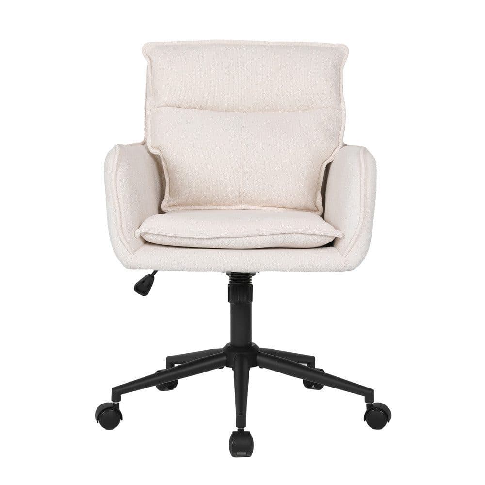 HOME DELUXE CORA Bürostuhl Beige Höhenverstellbar Ergonomisch - Bild 2