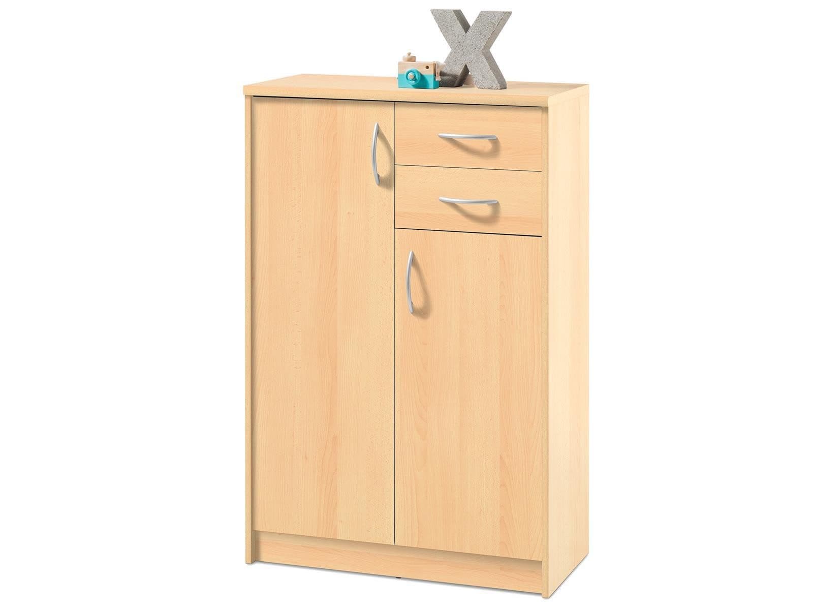 Bega Consult Kommode Buche 2 Türen 2 Schubladen