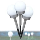 bmf-versand LED Solarleuchte Garten Kugel Wegeleuchte Solar Bild 2