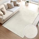 TT Home Teppich Kurzflor Beige Skandinavisch Boho Design Bild 2