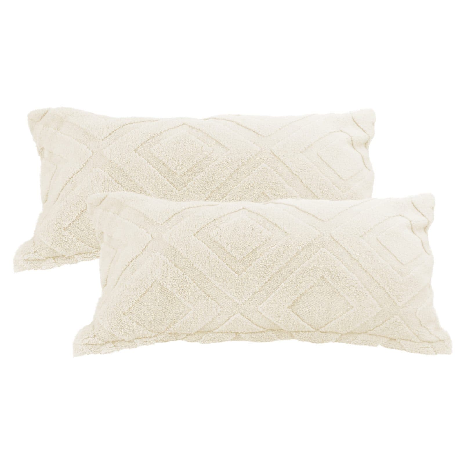 KEAYOO Bettwäsche 2-teilig Beige Polyester Teddy Plüsch - Bild 2