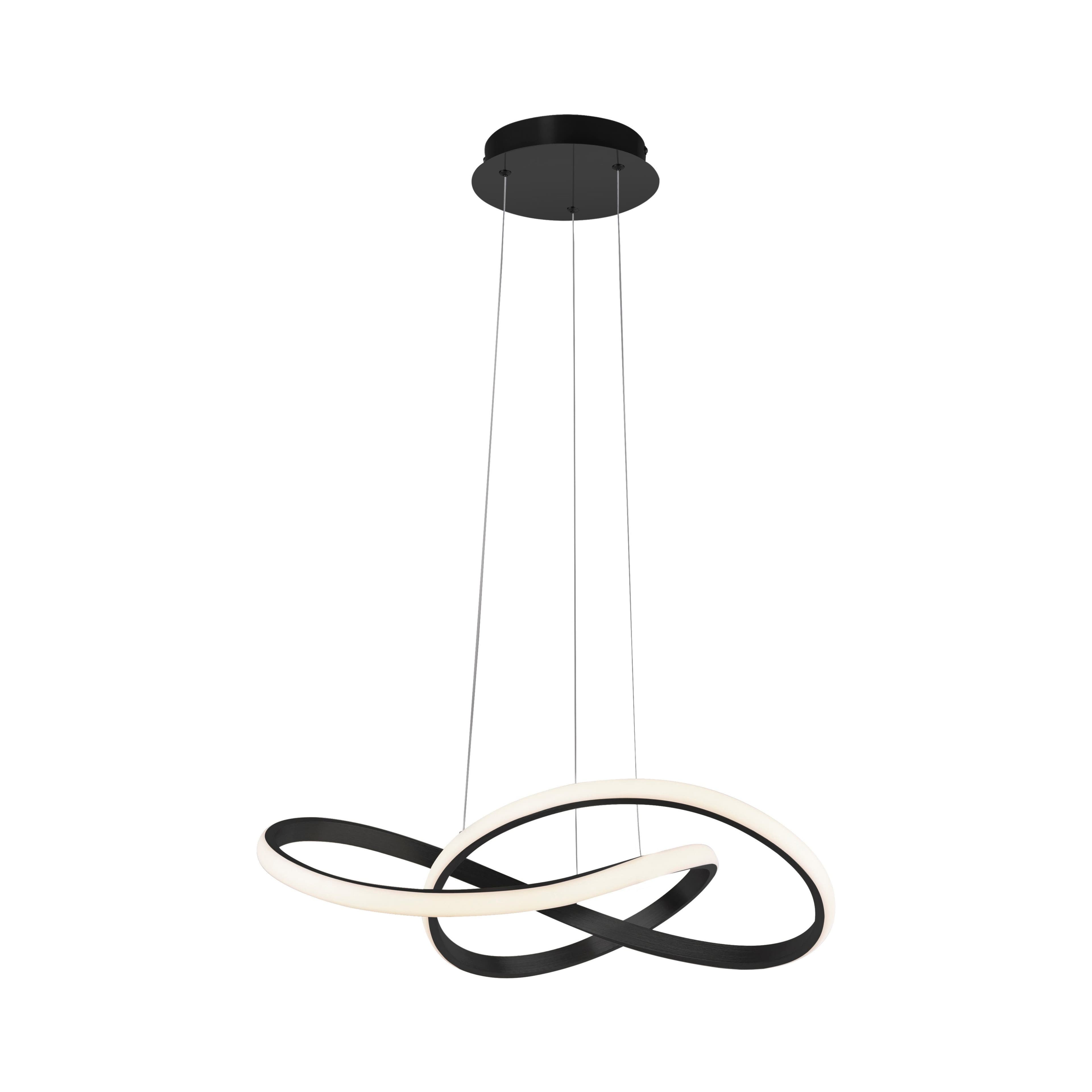 JUST LIGHT Pendelleuchte MARIA Schwarz LED Dimmbar Switchmo - Bild 2